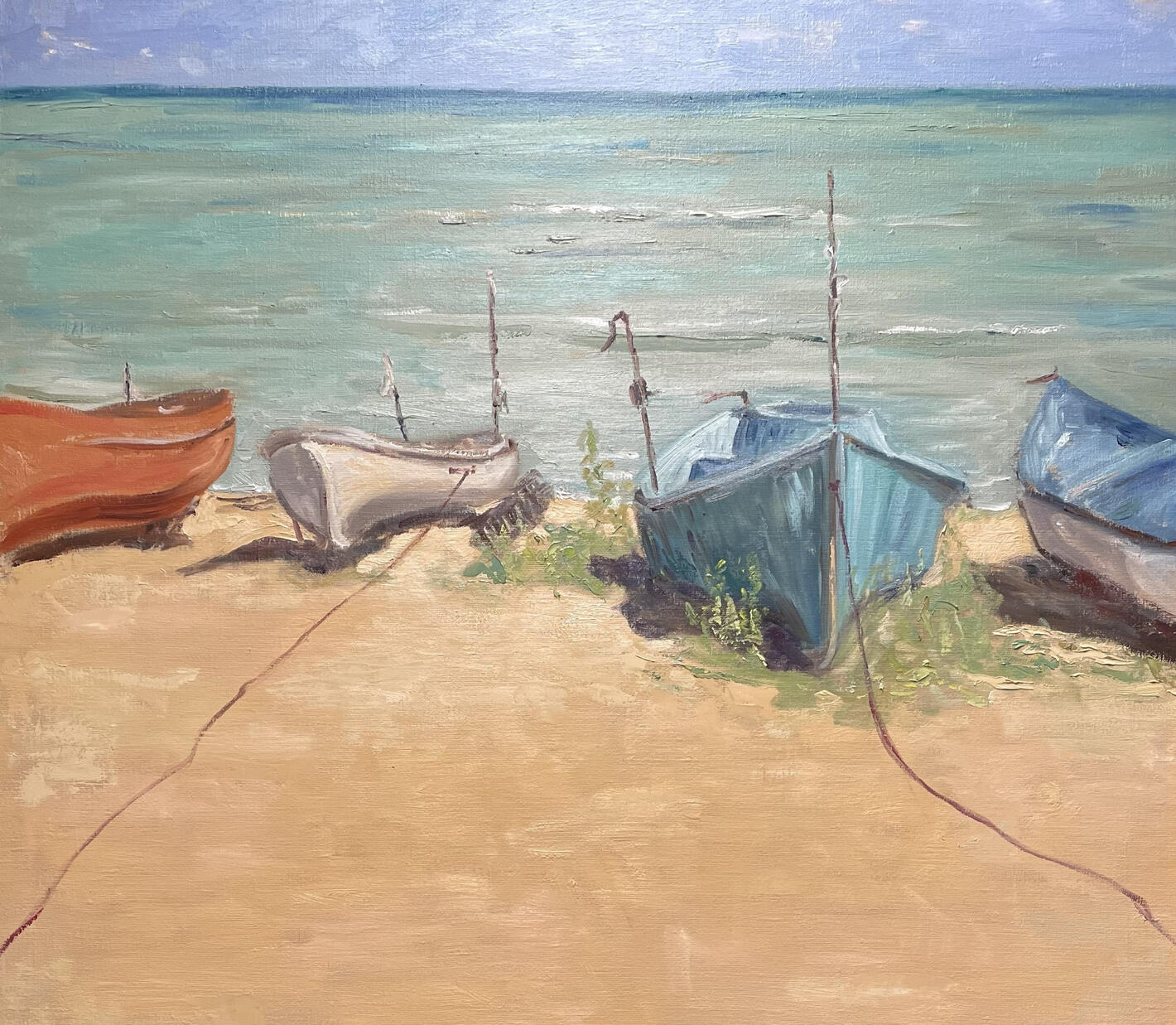 Krapets, fishermen